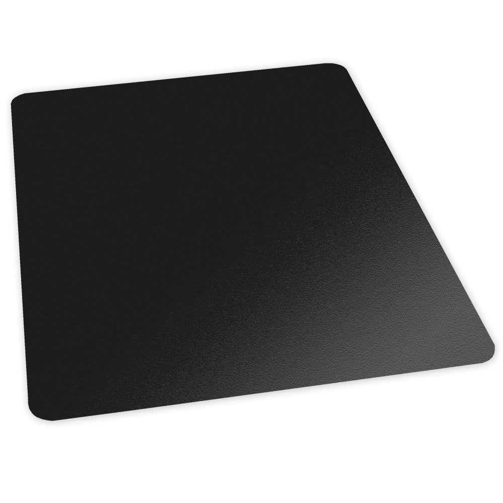 ES Robbins TrendSetter Vinyl Chair Mat For Low-Pile Carpet, 36in x 48in, Black