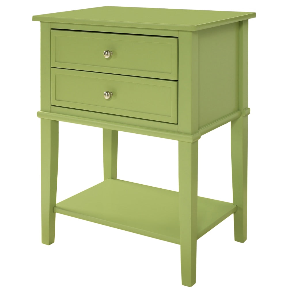 Ameriwood Home Franklin Accent Table, 28inH x 22inW x 15-1/2inD, Green