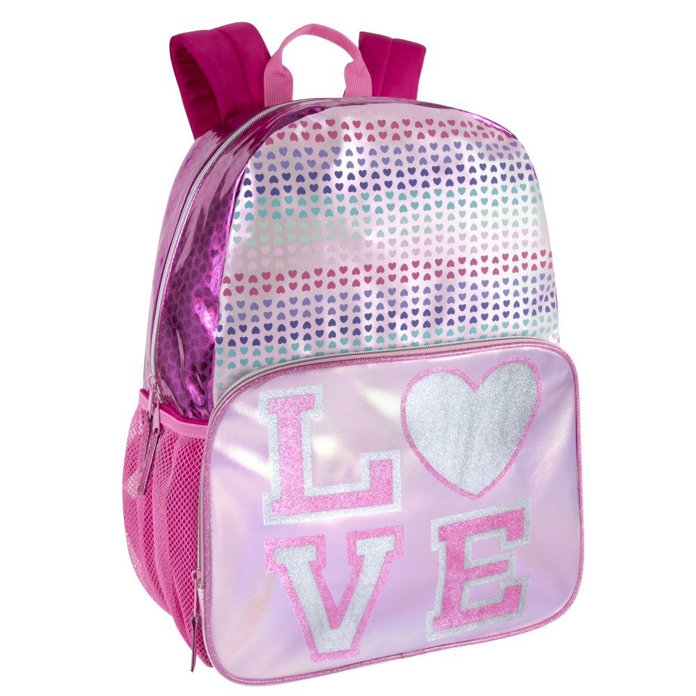 Trailmaker Glitter Love Backpack, Pink
