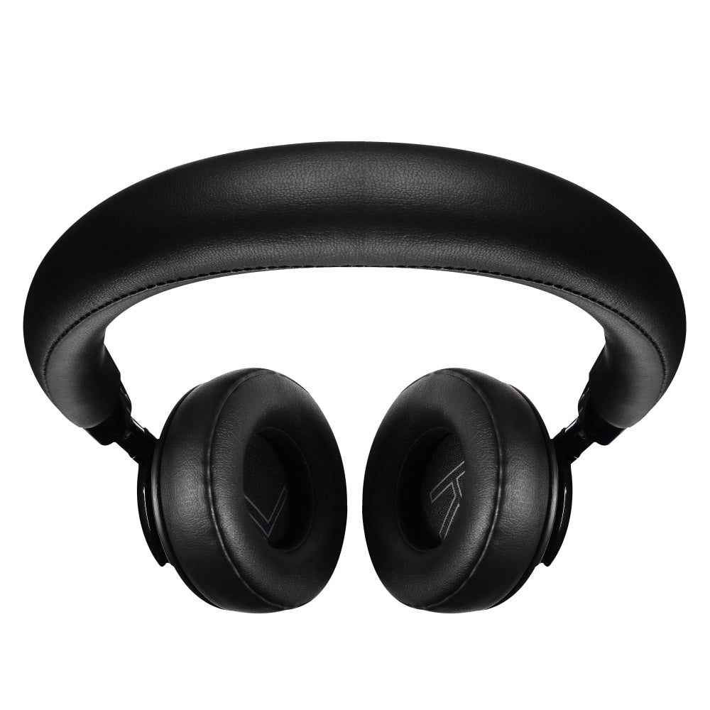 Volkano Asista H01 Bluetooth Wireless Headphones With Voice Assist, Black, VK-1009-H01-BK