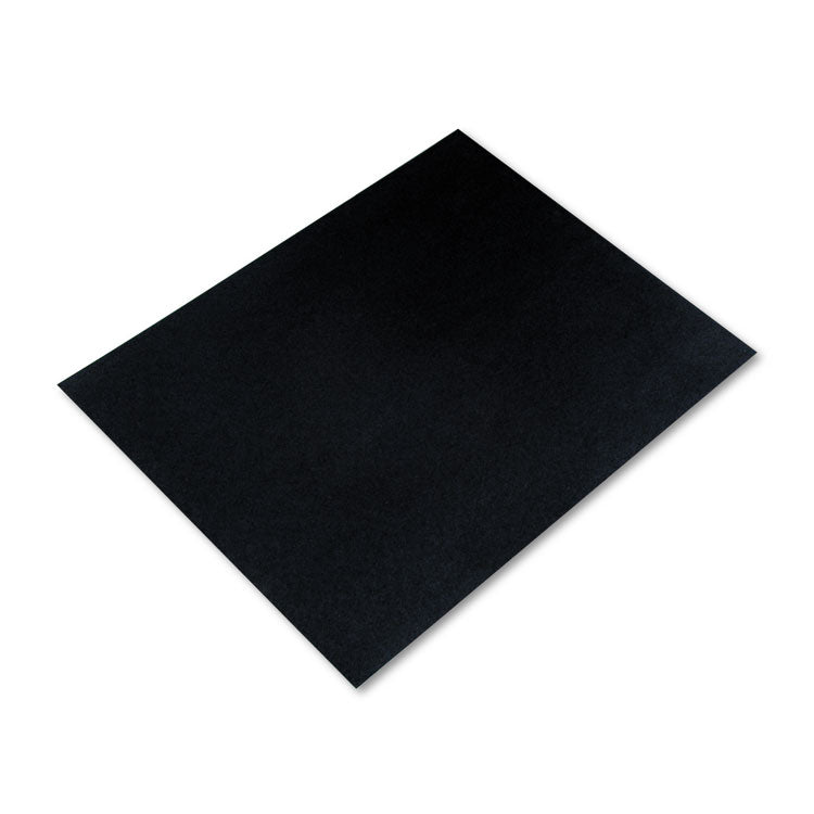 Four-Ply Railroad Board, 22 X 28, Black, 25/carton