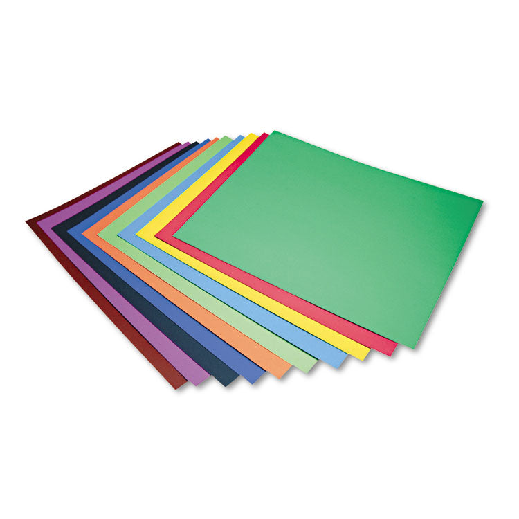 Four-Ply Railroad Board, 22 X 28, Assorted, 100/carton