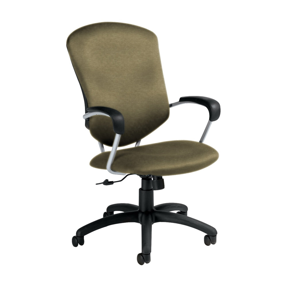 Global Supra Tilter Chair, High-Back, 42inH x 26inW x 27inD, Beach Day/Black