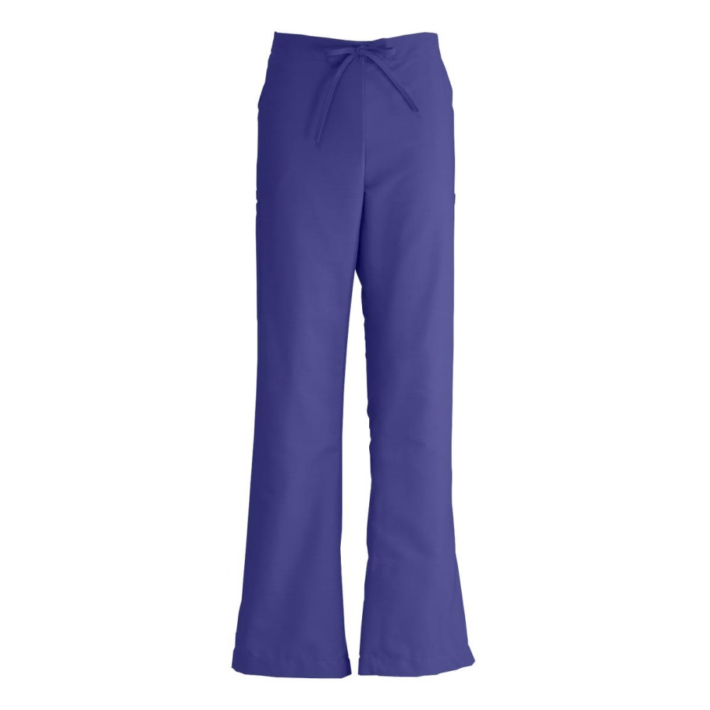 Medline ComfortEase Ladies Modern Fit Petite Cargo Scrub Pants, X-Large, Purple