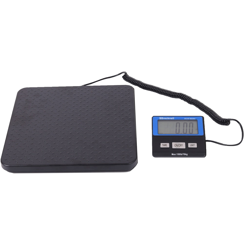 Brecknell PS150 Slimline Portable Digital Shipping Scale, 150-Lb/70Kg Capacity
