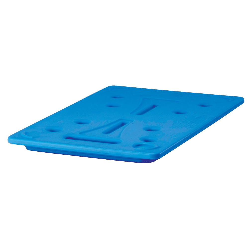 Cambro Full-Size Camchiller EPP Insulated Cold Pack, 1-3/16inH x 12-3/4inW x 20-7/8inD, Blue