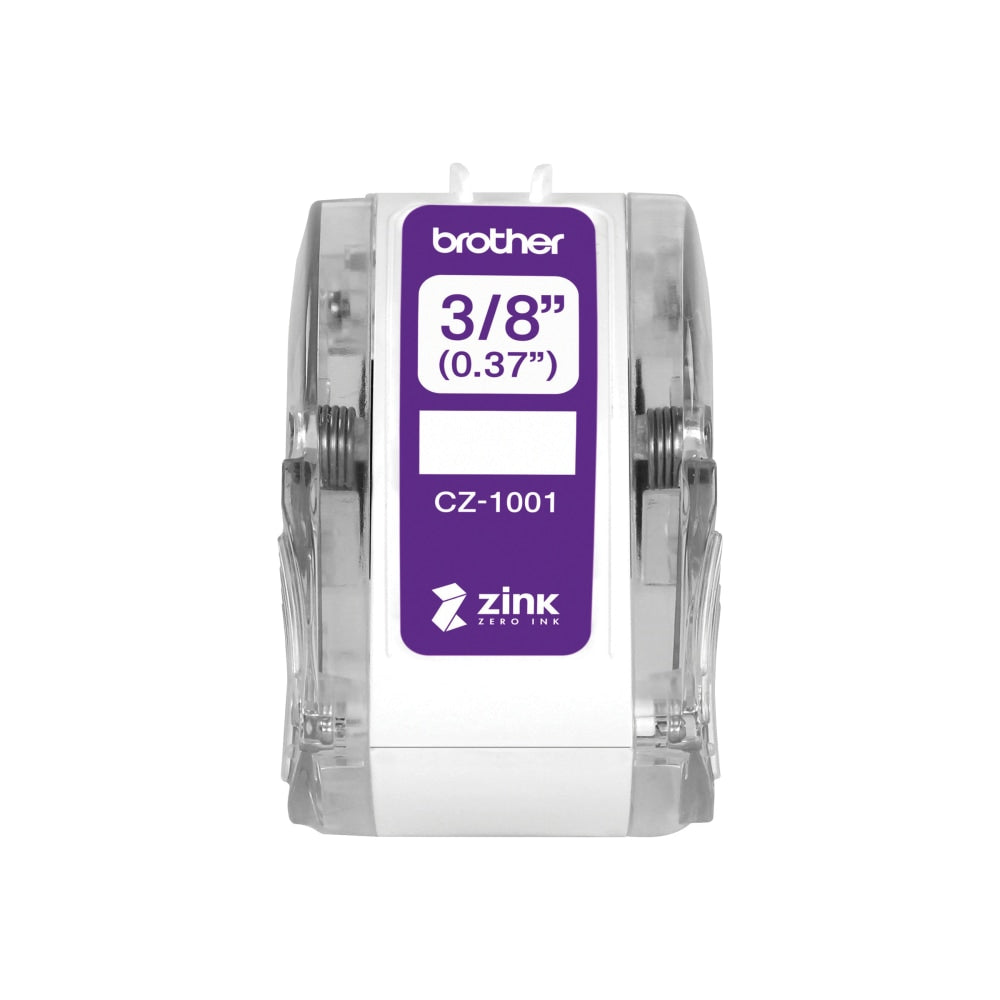 Brother CZ-1001 - Roll (0.37 in x 16.4 ft) 1 roll(s) continuous labels - for Brother VC-500W