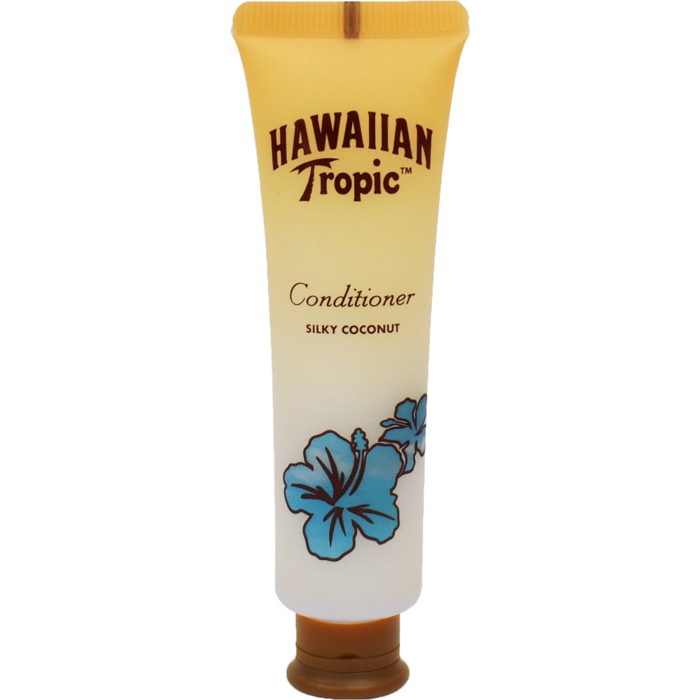 Hotel Emporium Hawaiian Tropic Conditioner, 1.35 Oz, Silky Coconut, Case Of 144 Tubes