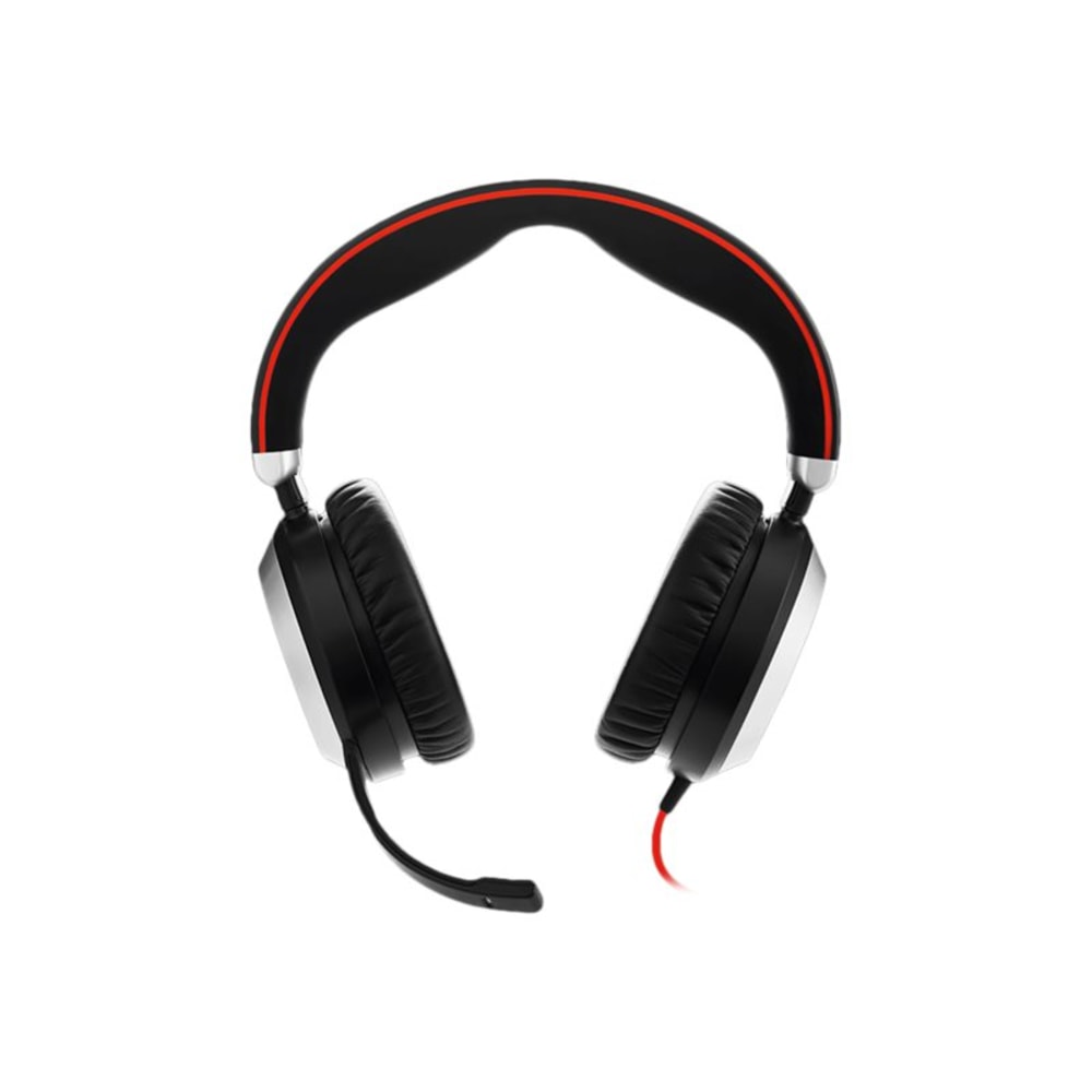 Jabra Evolve 80 Stereo Replacement - Headset - full size - wired - active noise canceling - 3.5 mm jack - for Evolve 80 MS stereo, 80 UC stereo