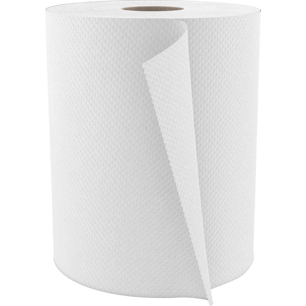 Cascades PRO Select Roll Paper Towel - 1 Ply - 7.80in x 600 ft - White - Paper - 12 / Carton