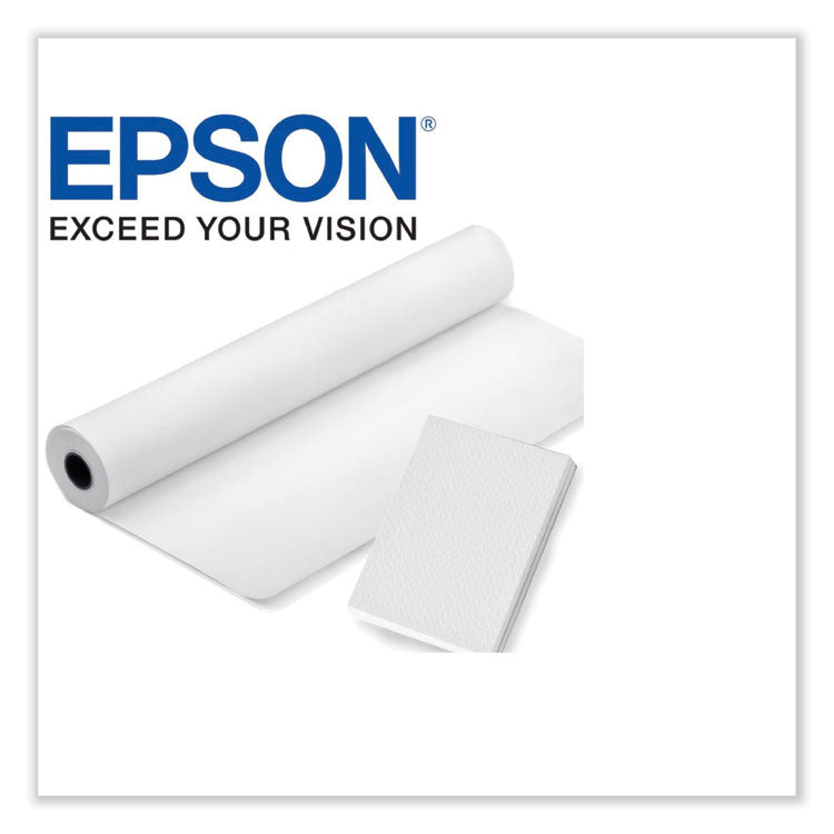 DS Transfer Production Paper Roll, 4.5 mil, 17" x 350 ft, Matte White