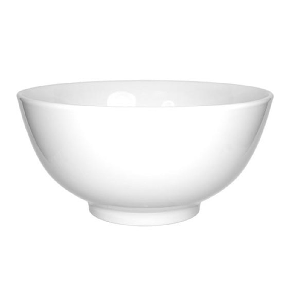 International Tableware Porcelain Bowls, 80 Oz, White, Pack Of 6 Bowls