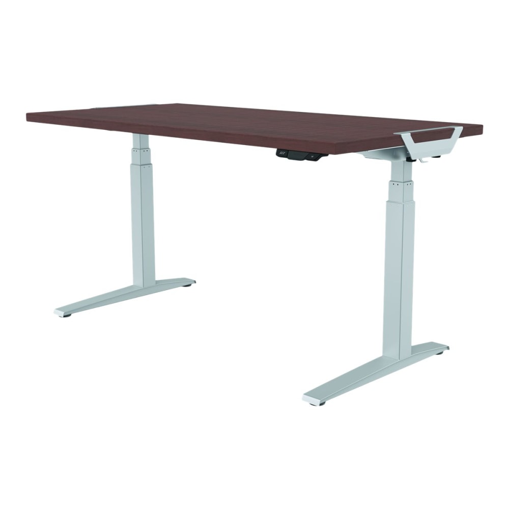 Fellowes High Pressure Laminate Desktop, Mahogany