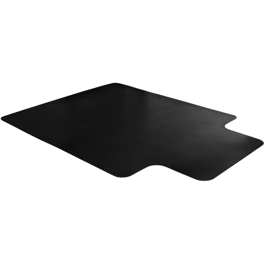 Floortex Cleartex Advantagemat Chair Mat For Hard Surfaces, 48in x 36in, Black