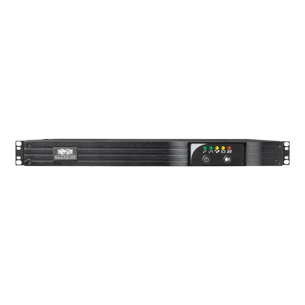 Tripp Lite SmartPro SmartPro 230V 500VA 300W Line-Interactive UPS, 1U Rack/Tower, Network Card Options, USB, DB9 Serial - UPS (rack-mountable) - AC 220/230/240 V - 300 Watt - 500 VA - 1-phase - output connectors: 6 - 1U