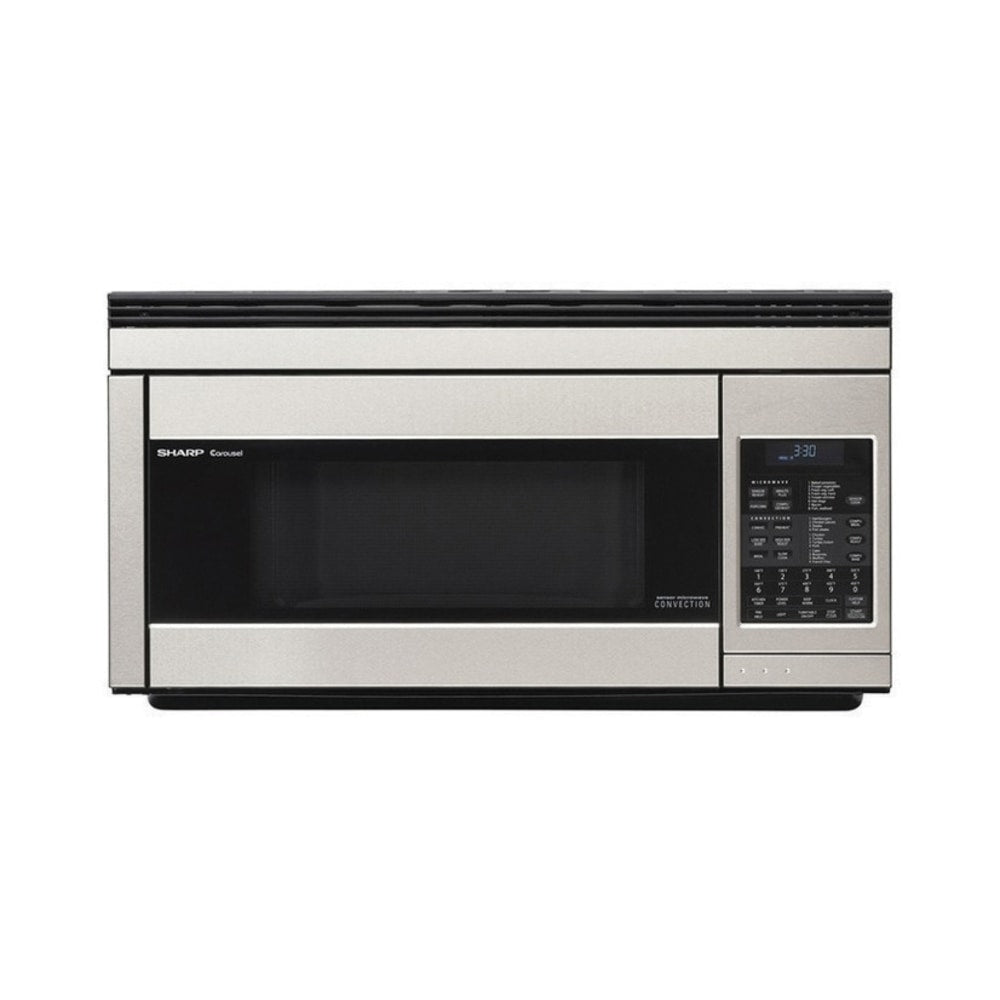 Sharp R1874T 1.1 Cu Ft Over-The-Range Microwave, Stainless Steel
