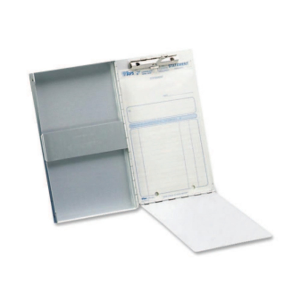 Saunders Snapak Aluminum Side-Opening Form Holder, 5in x 8in, Silver, 89% Recycled