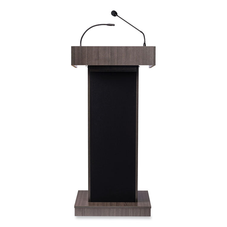 Orator Lectern, 22 x 17 x 46, Ribbonwood