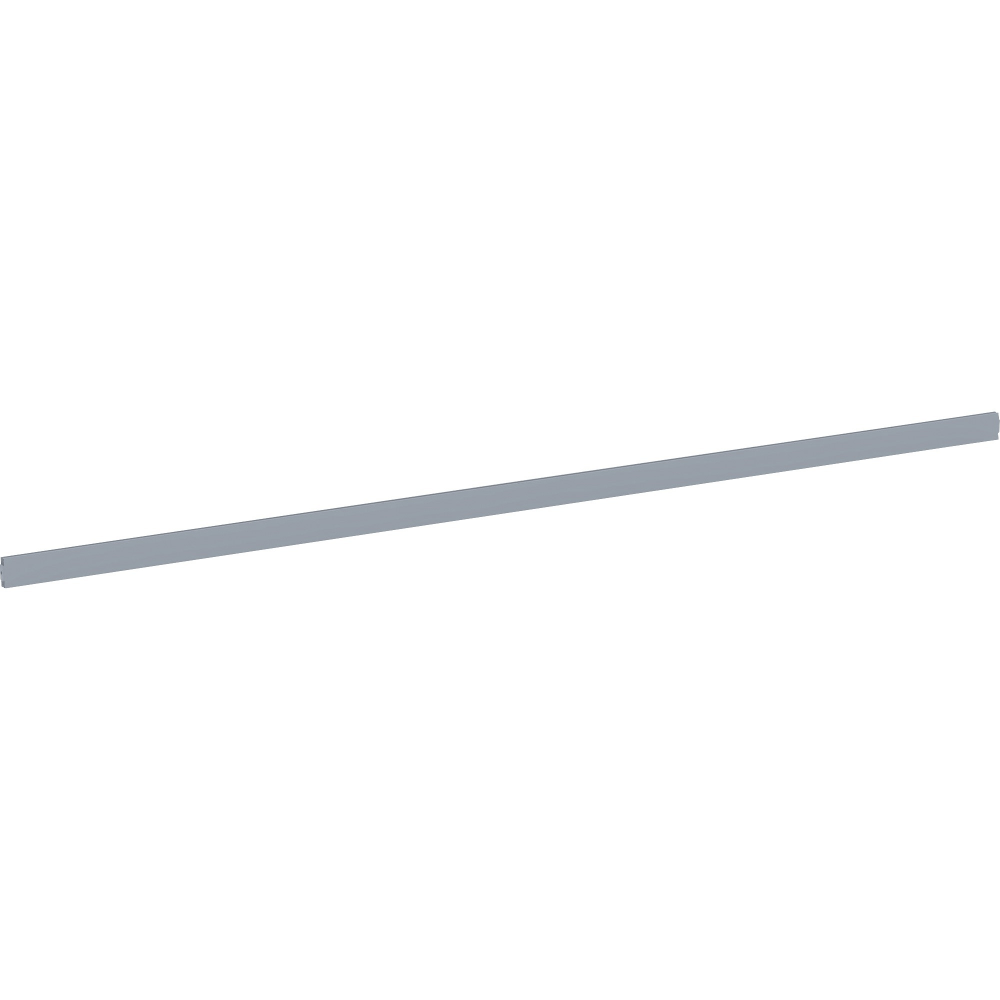 Lorell Double-wide Horizontal Panel Strip for Adaptable Panel System - 67in Width x 0.5in Depth x 1.8in Height - Aluminum - Silver
