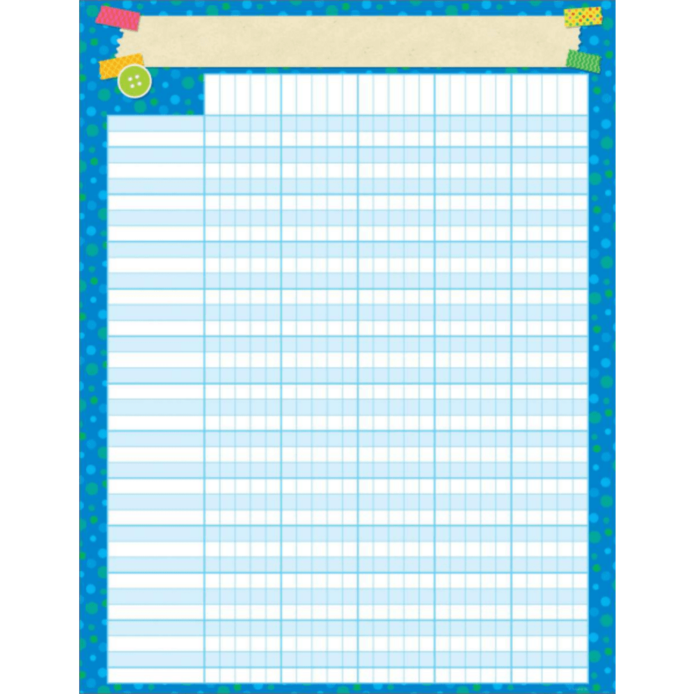 Scholastic Teachers Friend Tape It Up! Chart, 17in x 22in, Incentive, Pre-K To 6th Grade