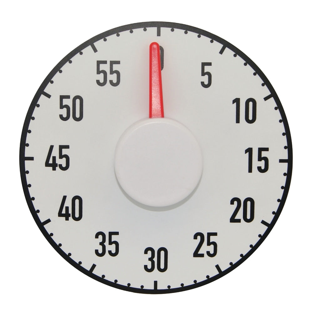 Ashley Productions The Big Timer, Black/White/Red, Pack Of 2