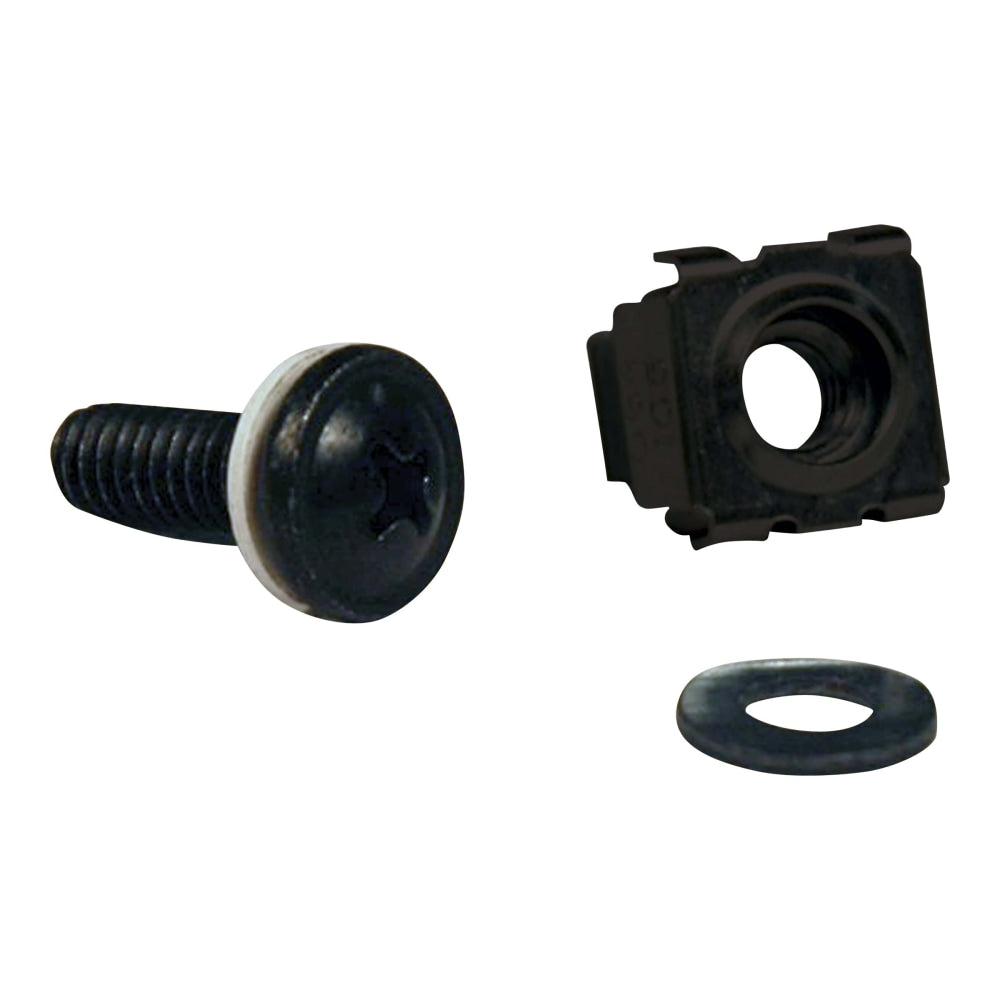 Tripp Lite Rack Enclosure Cabinet Square Hole Hardware Kit Screws, Washers - Rack screws, nuts and washers