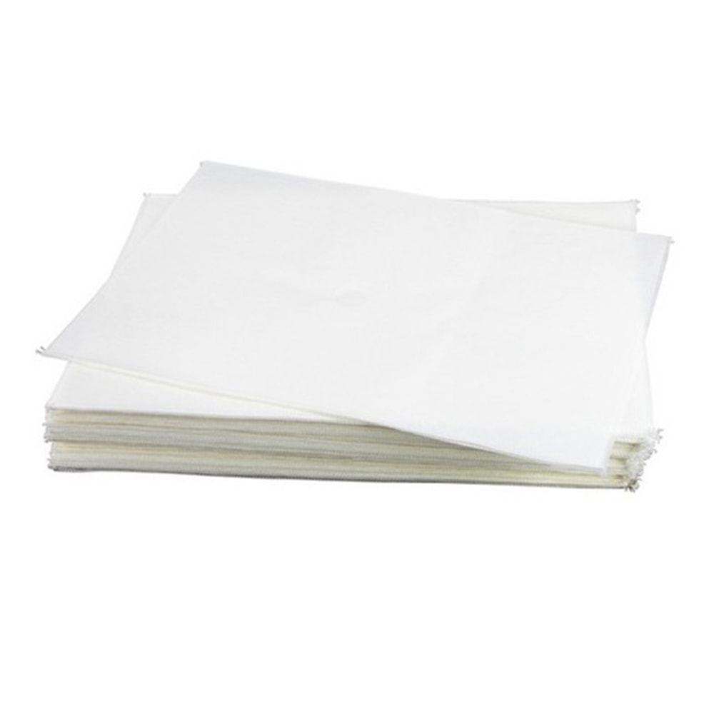 Allpoints Select Allpoints Filter Paper For Air Fryers, 1-1/4in Hole, 13-1/2in x 20-1/2in, White, Pack Of 100 Sheets