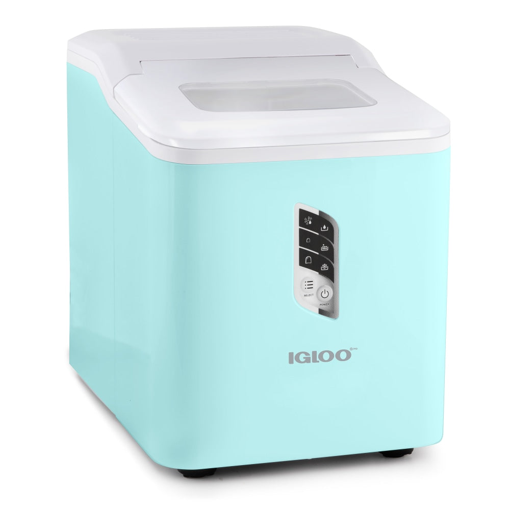 Igloo Automatic Self-Cleaning 26 Lb Ice Maker, Aqua
