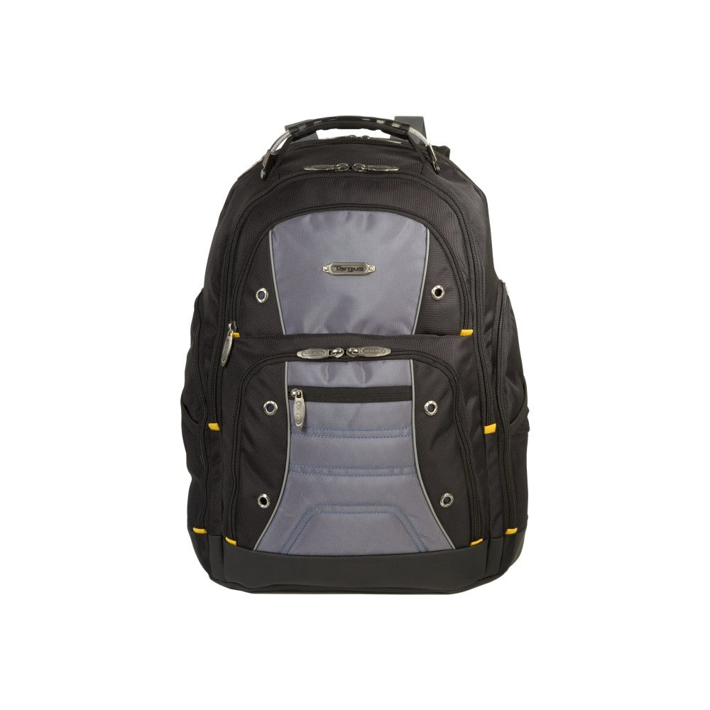 Targus Drifter II TSB239US Rugged Backpack For Up To 17in Laptops, Black/Gray