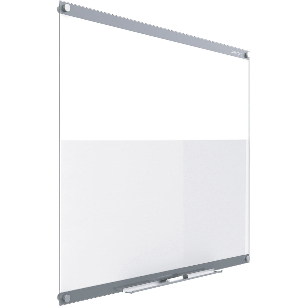 Quartet Infinity Customizable Unframed Dry-Erase Whiteboard, 24in x 36in, Clear/White