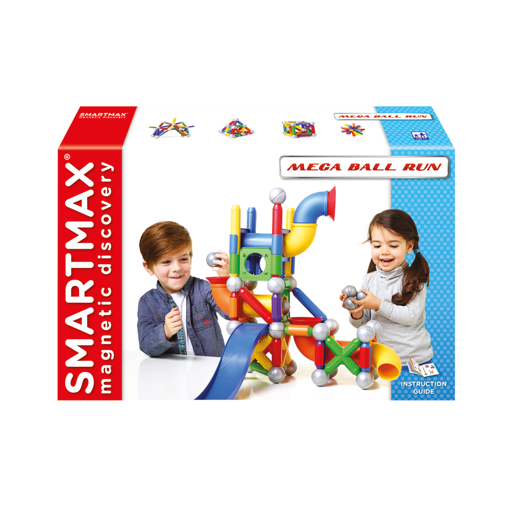 Smart Toys And Games SmartMax Mega Ball Run, Assorted Colors, Grades Pre-K - 3