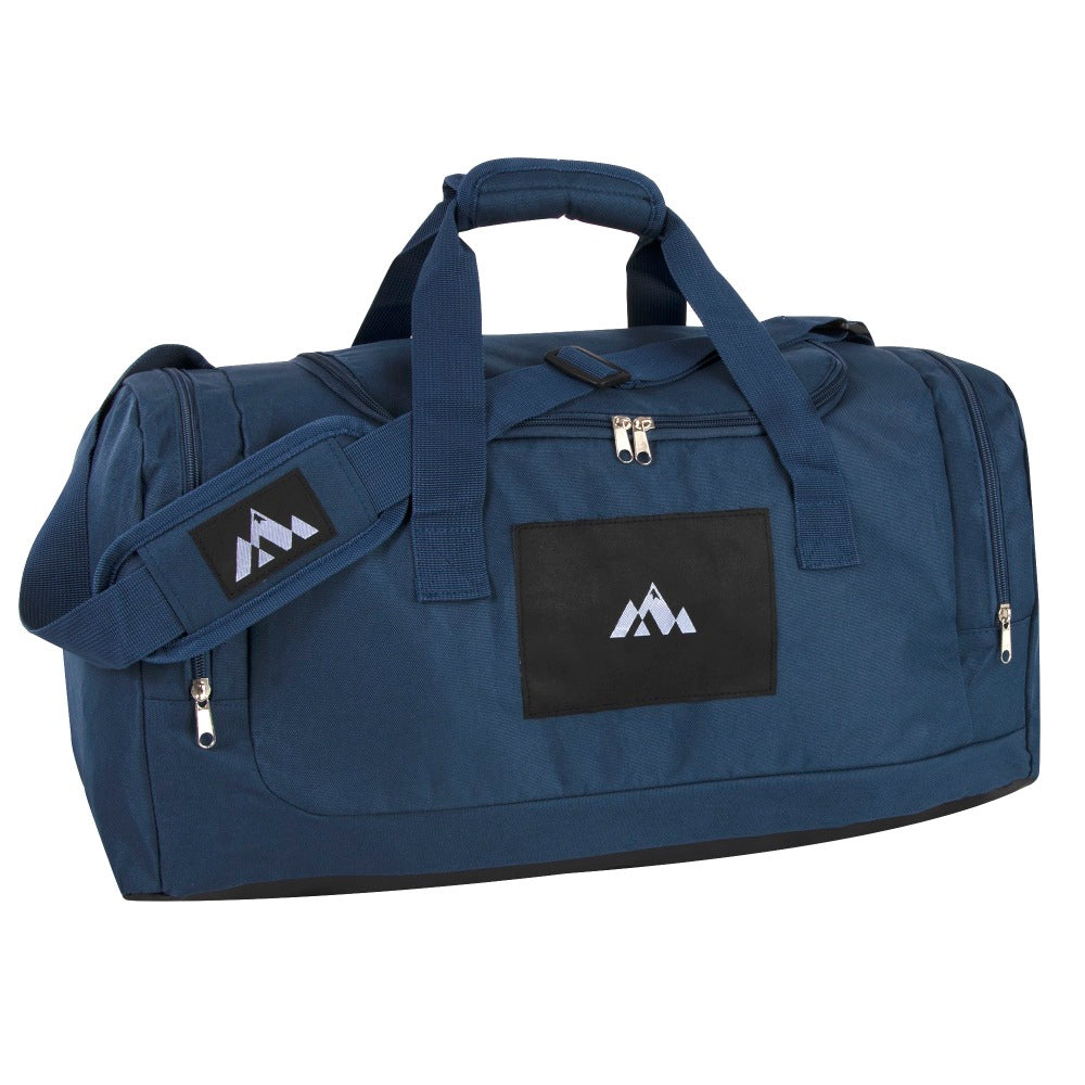 Trailmaker Polyester Duffel Bag, 12inH x 22inW x 11-1/2inD, Navy