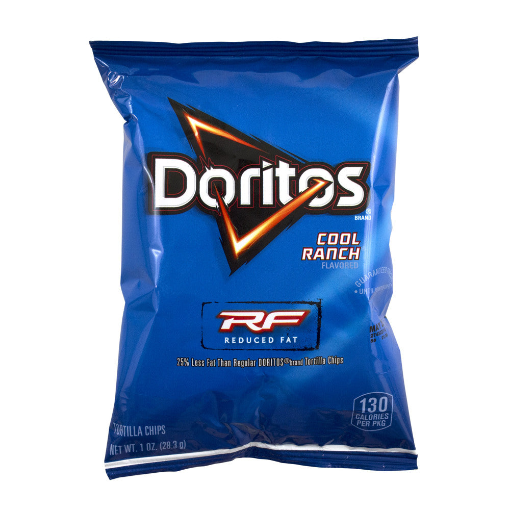 Doritos Reduced Fat Cool Ranch Chips, 1 Oz, Pack Of 72