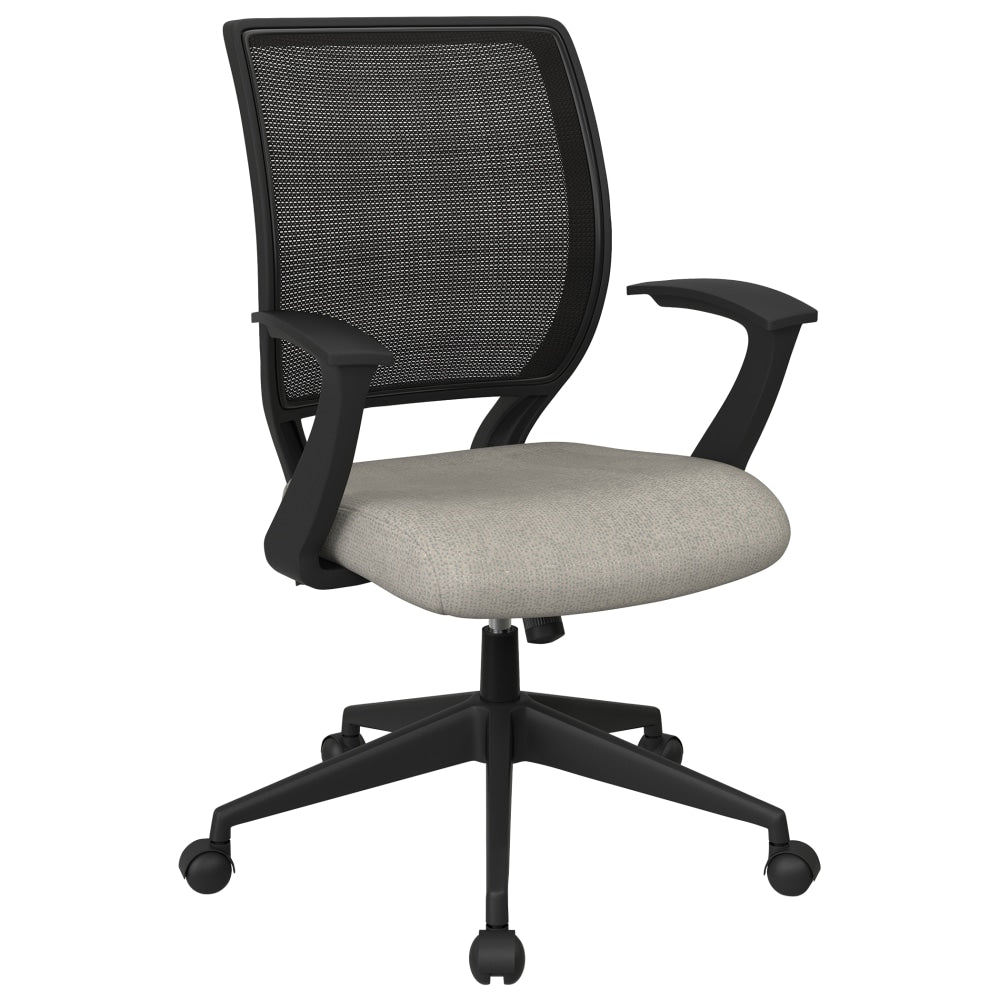 Office Star Work Smart Mesh Task Chair, Sky/Black