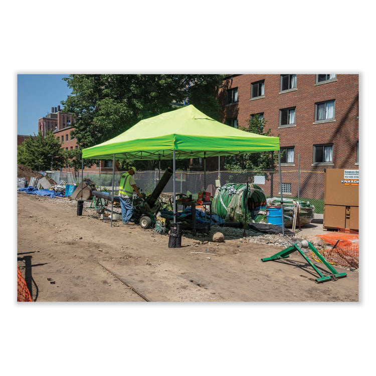 Shax 6015C Replacement Pop-Up Tent Canopy for 6015, 10 ft x 20 ft, Polyester, Lime