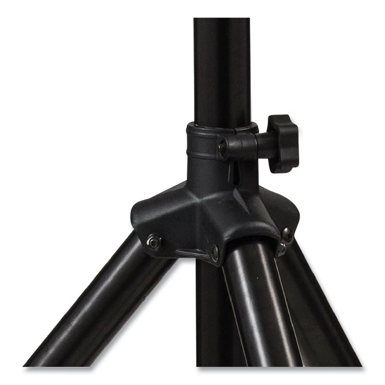 Aluminum Tripod for PRA Series PA Systems, 43" to 69", Black
