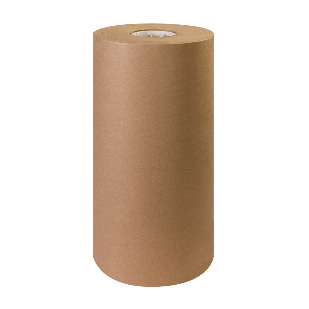 Partners Brand 100% Recycled Kraft Paper Roll, 30 Lb, 18in x 1,200ft