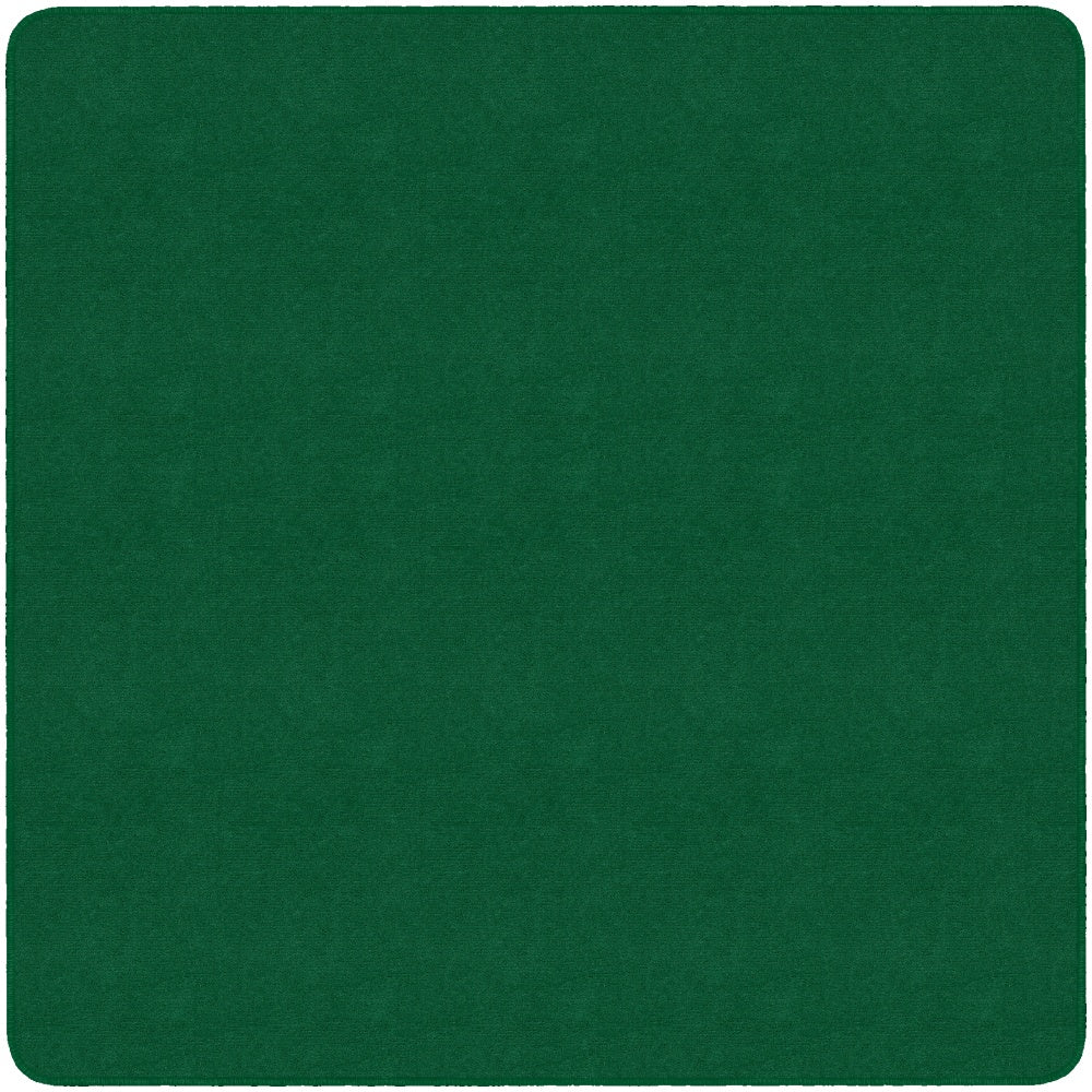 Flagship Carpets Americolors Rug, Square, 6ft x 6ft, Clover Green