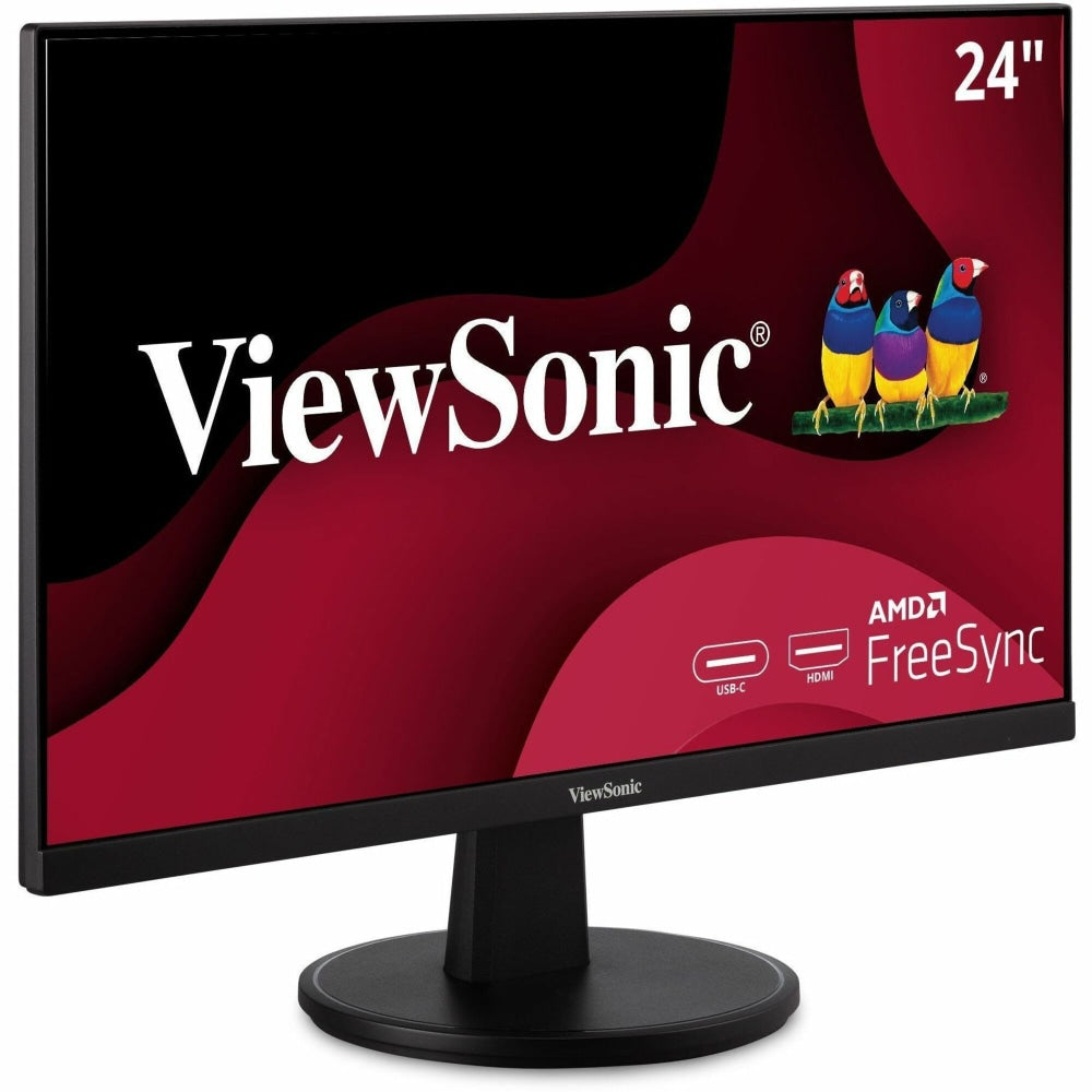 ViewSonic VA2447-MHU 24in Full HD 1080p USB-C Monitor
