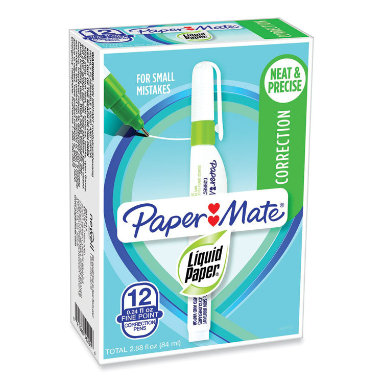 Correction Pen, 6.8 Ml, White