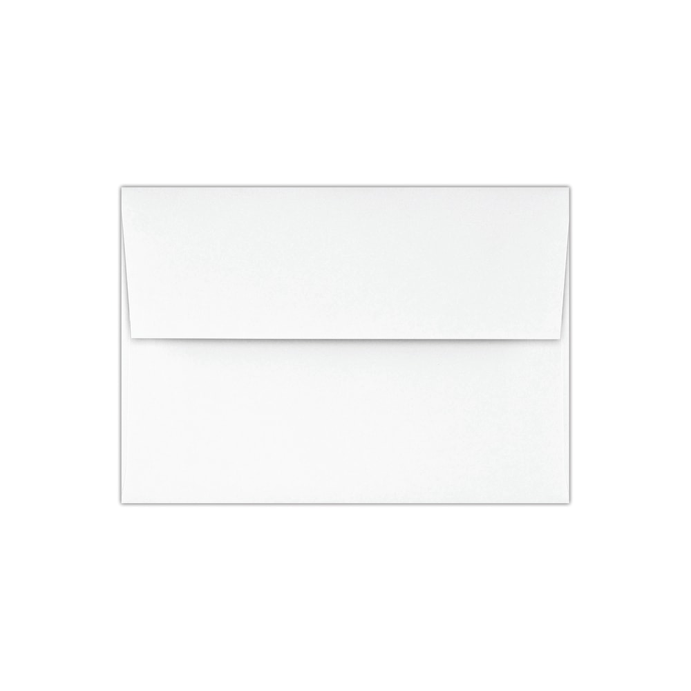 LUX Invitation Envelopes, A1, Peel & Press Closure, White, Pack Of 250