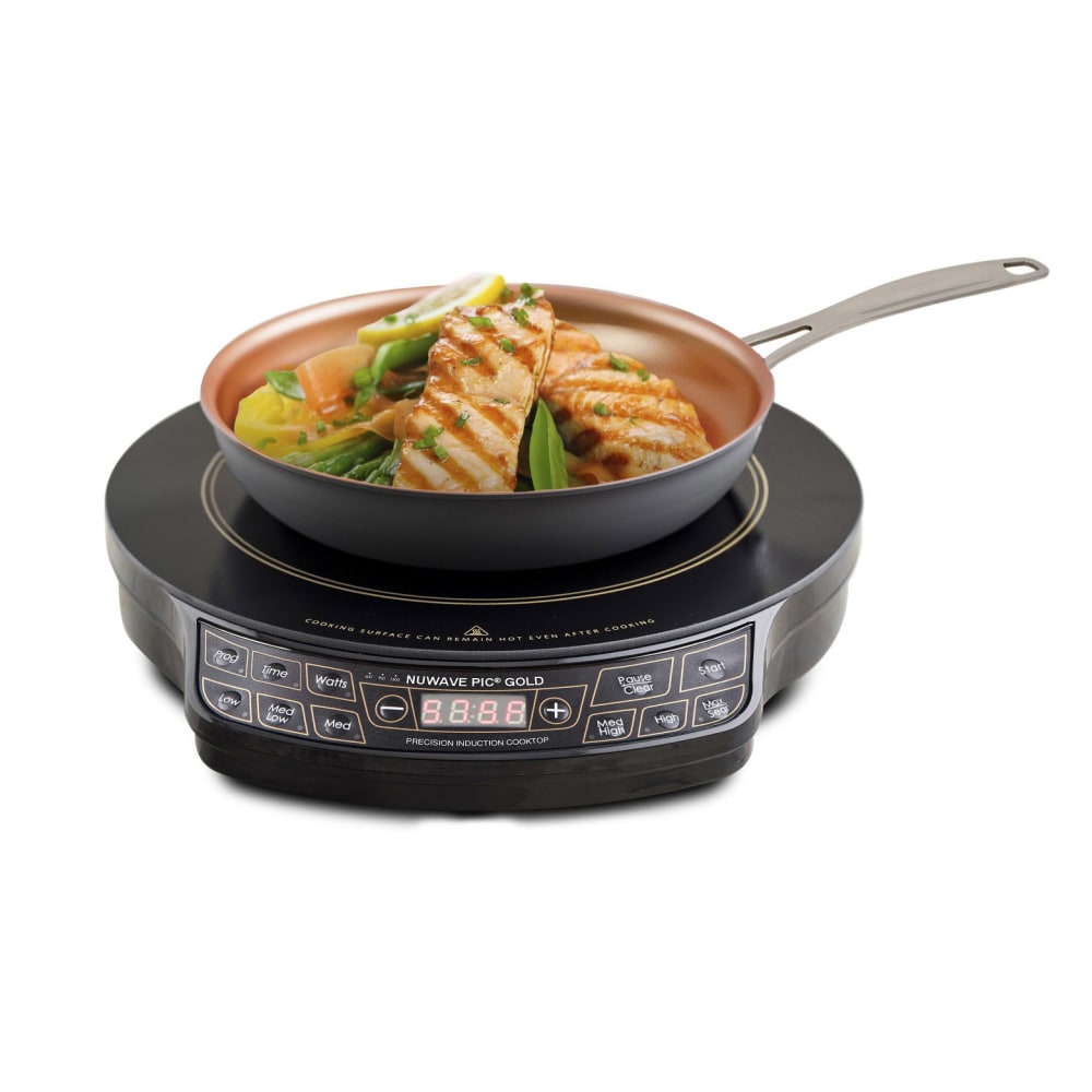 NuWave 30242 PIC Precision Induction Cook Top, 10-1/2in, Gold
