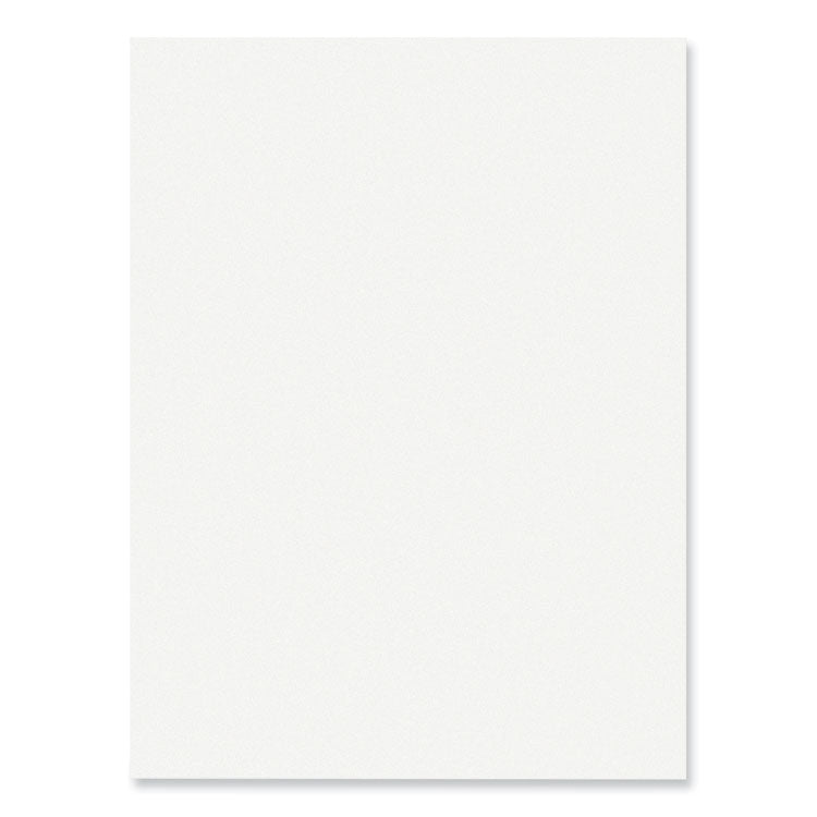 SunWorks Construction Paper, 50 lb Text Weight, 9 x 12, White, 50/Pack