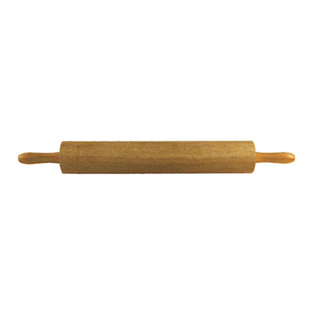 Update International Wood Rolling Pin, 18in, Brown