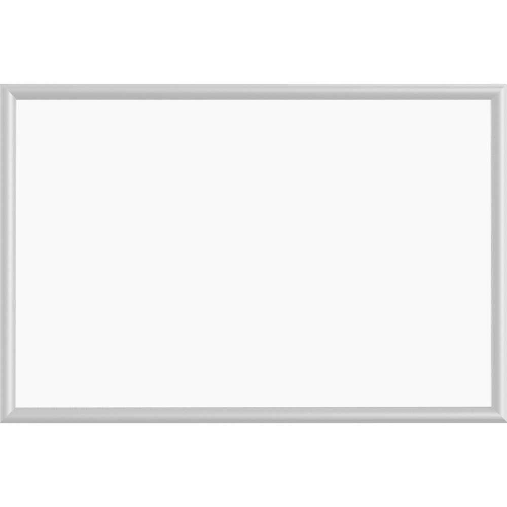 Sparco Dry-Erase Whiteboard, 36in x 24in, Aluminum Frame With Silver Finish