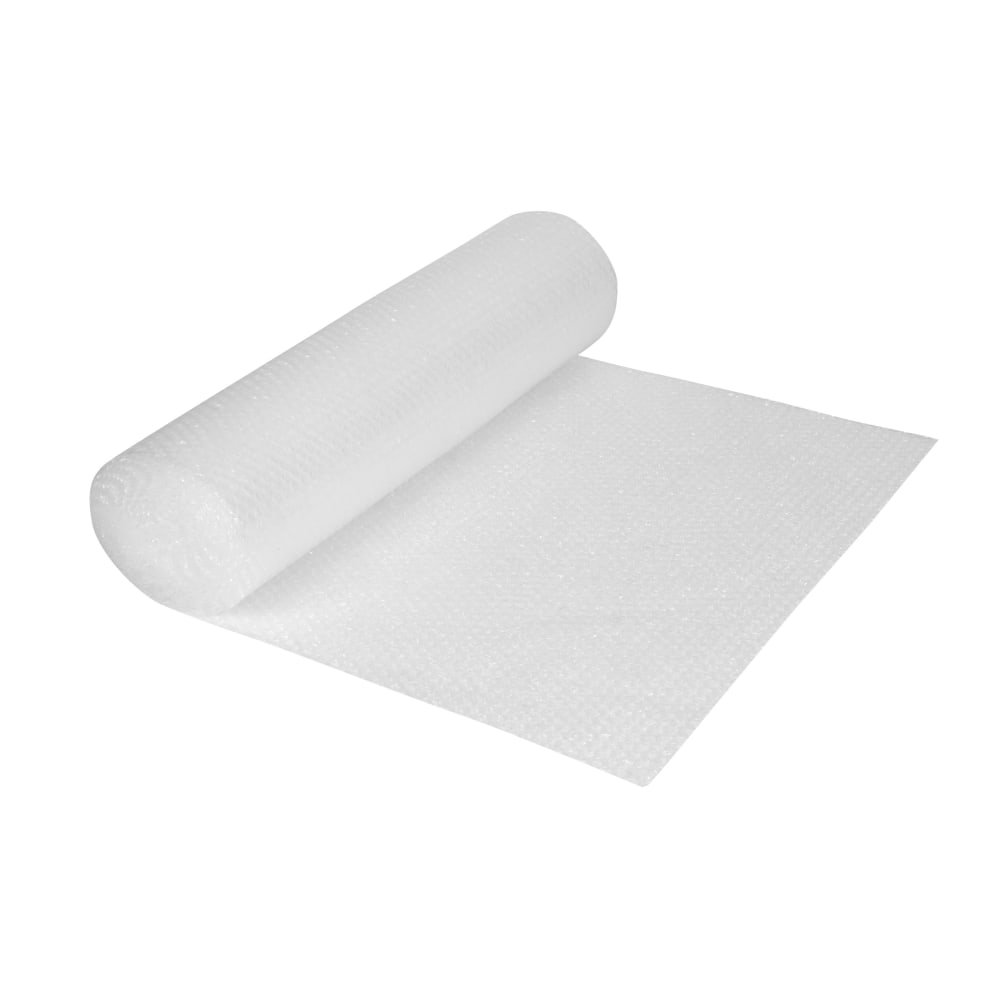 Office Depot Brand Small Bubble Cushioning, Extra-Wide, 3/16in Thick, Clear, 24in x 25ft