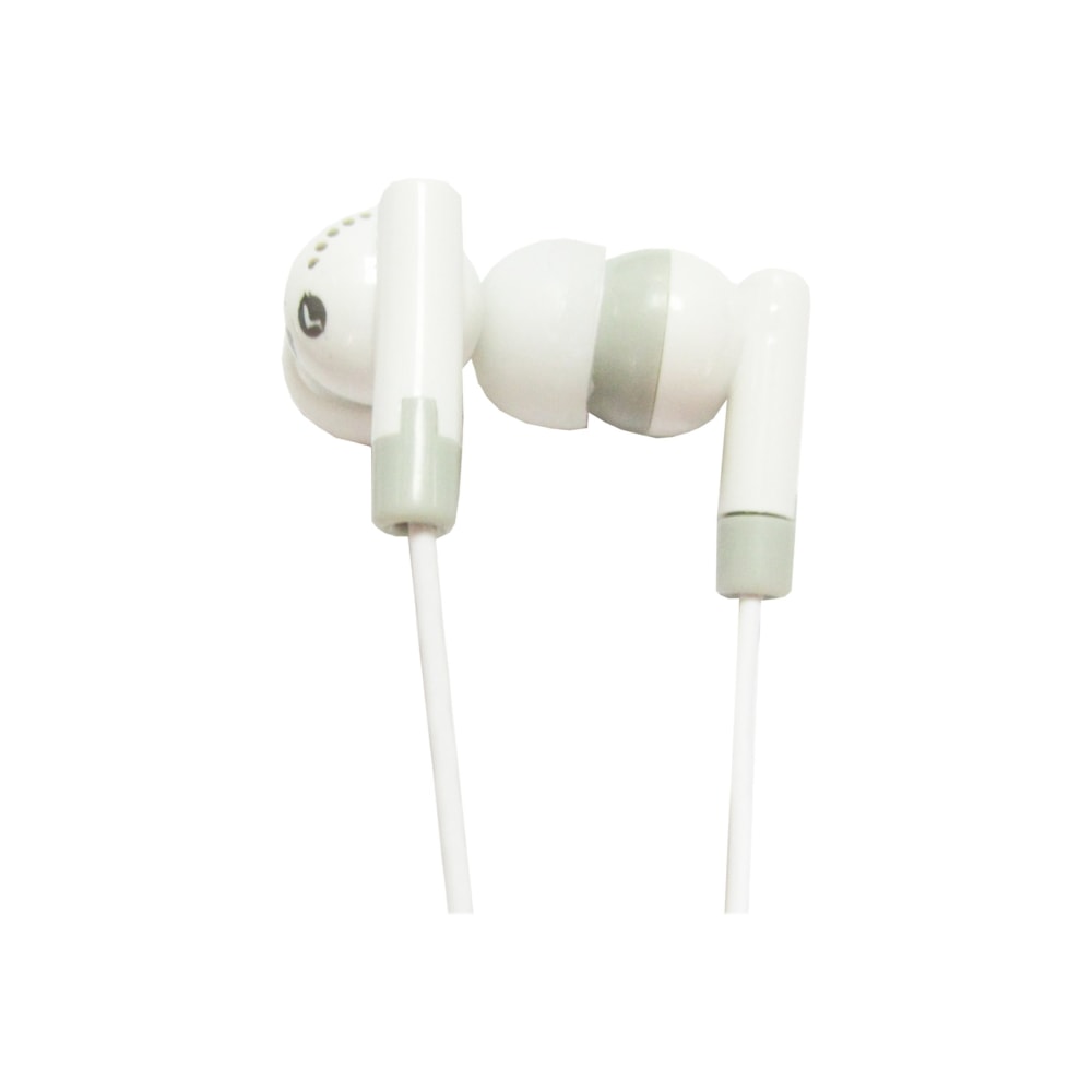 IQ Sound IQ-101 Clear - Earphones - in-ear - wired - 3.5 mm jack - white