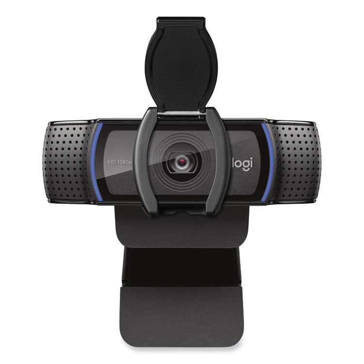 C920s PRO Full HD Webcam, 1920 pixels x 1080 pixels, 3 Mpixels, Black