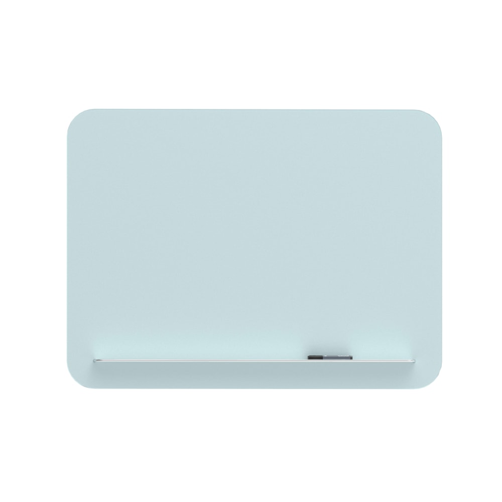 U Brands Frameless Magnetic Dry-Erase Board, Glass, 36in X 36in, White (Actual Size 35in x 35in)