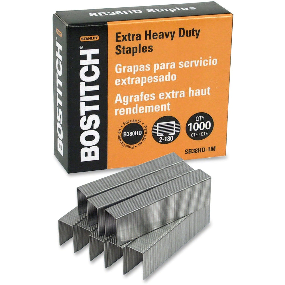 Bostitch B38HD-1M Heavy-Duty Staples, 15/16in Standard, Box Of 1,000